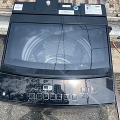 北九州市内配送無料　保証付き　2023年製NITORI ニトリ 9kg洗濯機 NTR90 ガラス蓋の画像