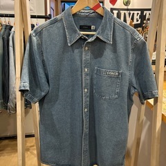 【COACH】デニム半袖シャツ