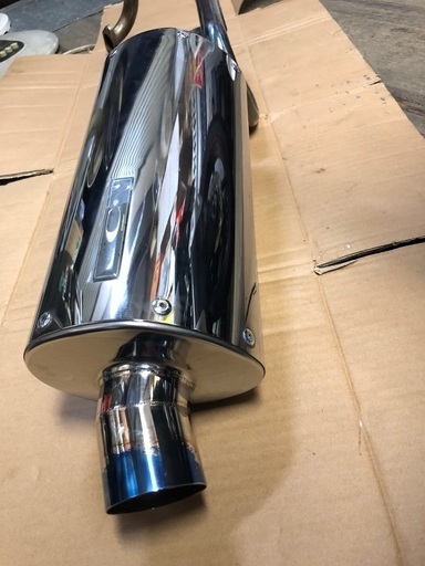 V125 SP忠男コンバットマフラー　美品　希少レア品