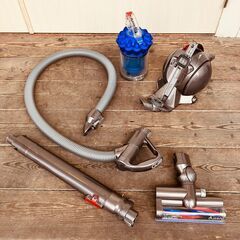 dyson（ダイソン）サイクロン式掃除機タービンヘッド DC48（アイアン/サテンブルー）の画像