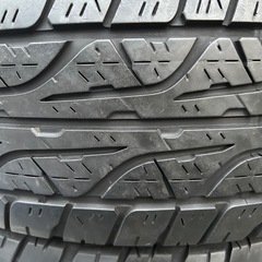 中古　タイヤ　4本18インチ　DUNLOP　GRANDTREK AT3　265/60R18 プラド　パジェロの画像