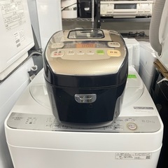 配送可能　保証付き 炊飯器 米屋の旨み 銘柄炊き ブラック KR...