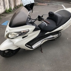 交換可　スズキ　スカイウェーブ250 タイプS 実働　自賠責付き　乗って帰れますの画像