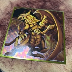 1番くじ 遊戯王 ラーの翼神竜 色紙の画像