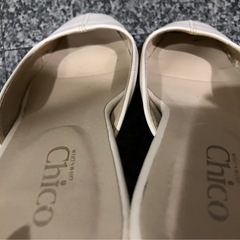 Chico ホワイト ミュール Mサイズの画像