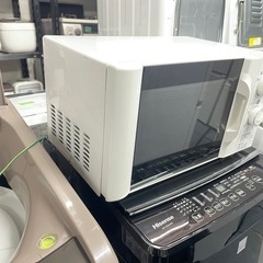 配送可能　保証付き　2023年製TWINBIRD レンジ 50Hz 60Hz 東日本 西日本 シンプル 一人暮らし DR-D419の画像