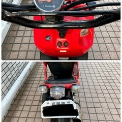 ✨  決まりました　HONDA ホンダ　ズーマー AF58 限定カラー 赤 カスタム車 原付 改造車　✨　の画像