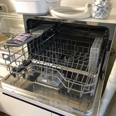 -3,000円【ほぼ新品】工事不要・自動給水食器洗い乾燥機com...