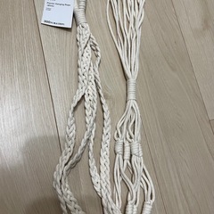 新品未使用植木鉢　ハンギングロープ