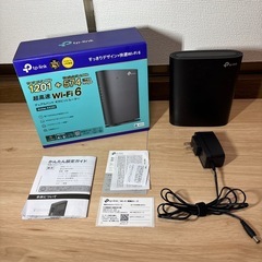 【中古美品】TP-Link ルーター WiFi6 Archer ...