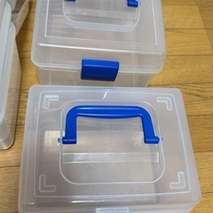 ポータブルプラスチック収納ボックス、10個 の画像