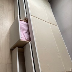 収納付きベッドの画像