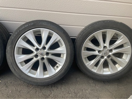 アルファード、ヴェルファイア純正 235 50 R18 夏タイヤ