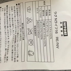 ニトリ　スペースラグ（カーペット）の画像
