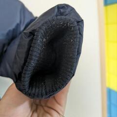 ディーゼル　ネイビー ファー付き　子供ダウンの画像