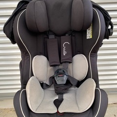 🌈丸洗い済み フード付き チャイルドシートの画像