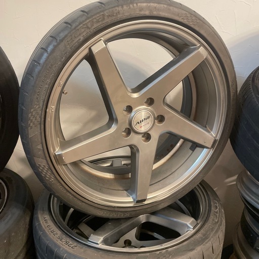 即決の方大幅値引きします！希少！廃盤モデルNEWING ALPIL 19インチホイール