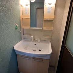洗面台とトイレ便器