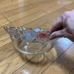 早い物勝ち　曽我ガラス　ガラス皿の画像