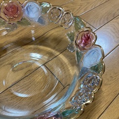 早い物勝ち　曽我ガラス　ガラス皿の画像