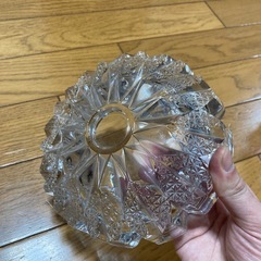 早い物勝ち　昭和レトロ　ガラス　灰皿の画像