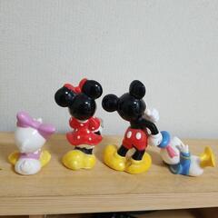 ミッキー ミニー  ドナルドベビー  陶器の置物の画像