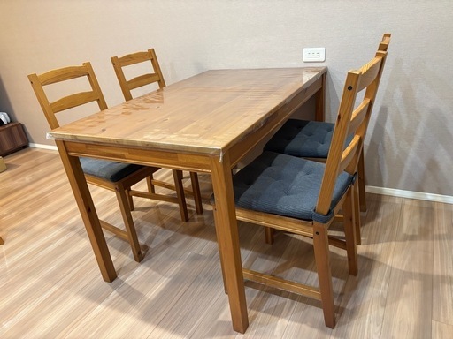 IKEA イケア JOKKMOKK ヨックモック ダイニングテーブル＆チェア