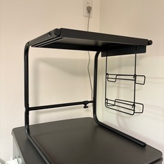 【引渡決定】ニトリ　ラップホルダー付き伸縮レンジラック　美品