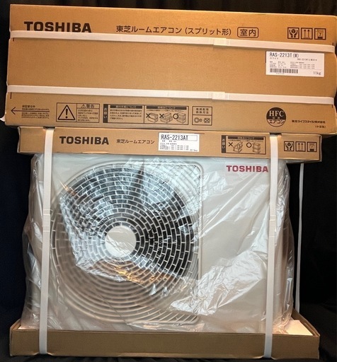 ジモティ来店特価!! エアコン 東芝 RAS-2512TM 2022 J-250186