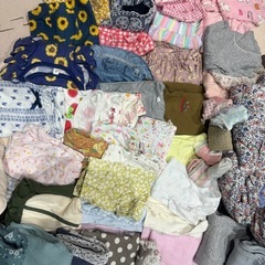 美品子供服　女の子　95 春〜冬物　服、肌着　まとめ売り　50着