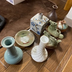 まとめ売り　今晩のみ無料　一輪挿し　花瓶　陶器の画像