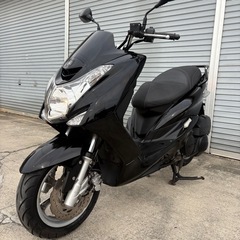 実動 ヤマハ マジェスティS SG28J リアタイヤ新品 オイル...