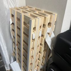 ベッド下すのこ　ダブル　