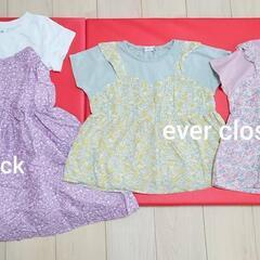 130 140 女児子供服　まとめ売り　