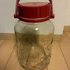 梅酒用の4ℓガラス瓶