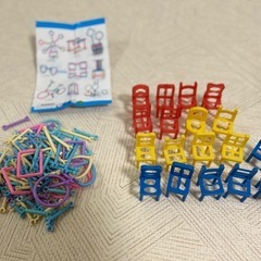 知育　ぐらぐらイスゲーム　カラフル棒　
