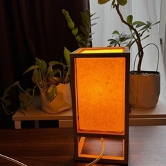 和風 テーブルランプ アセッサー (ニトリ) (電球付き)の画像