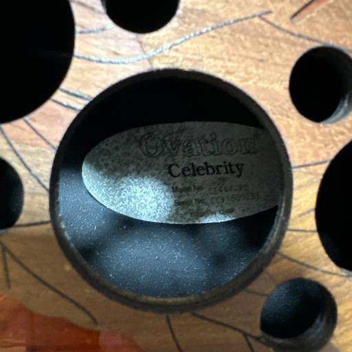 Ovation オベーション Celebrity CE44P-PE エレアコ ケース付き