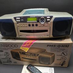KENWOODのポータブルマイクロCDシステム「PMS-G3」本...