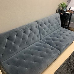 LOWYAベロア調
ソファベッドの画像