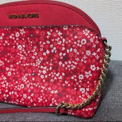 マイケルコース　ショルダーバッグ　花柄の画像