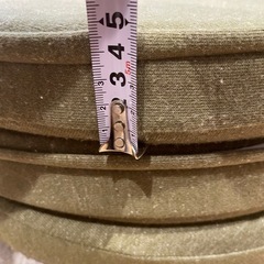 低反発、高反発二層クッション　座椅子　座布団　丸型の画像