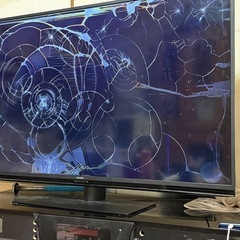 AQUOS 4K 4T-C50DL1 [50インチ] ジャンク品 画面割れ
の画像