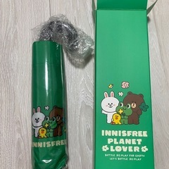 LINE FRIENDS 折りたたみ傘 innisfree