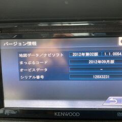 【値下げ】メモリーナビ　KENWOOD MDV-L300の画像