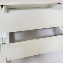 美品　ニトリ　TV台　棚　ローボード　白　の画像