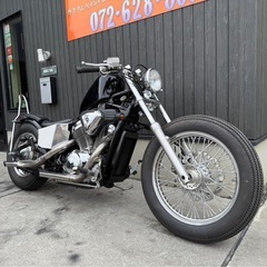★55万円　スティード400 フルカスタム！セル1 実動車　ホンダ　スティード　アメリカン　スティード　NC26の画像