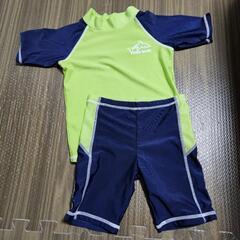 男の子　上下セット　水着　100サイズ