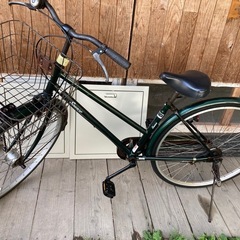 27インチ自転車、すぐ乗れます