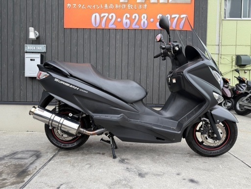 ★17万円！バーグマン200 セル1 実動車　スズキ　スクーター　小型　バーグマン　CH41A